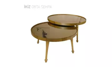 İkiz Aynalı Orta Sehpa