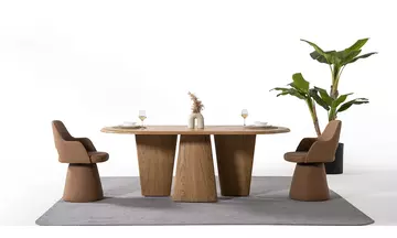 Stoneage (Meşe) Masa Takımı