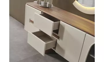 Enna(Ekru) Modern Yemek Odası