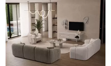 Enna(Gri) Modern Yemek Odası