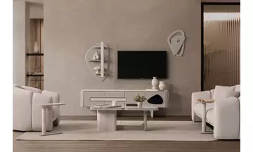 Enna(Gri) Modern Yemek Odası