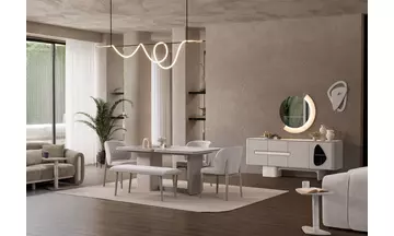 Enna(Gri) Modern Yemek Odası