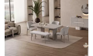 Enna(Gri) Modern Yemek Odası
