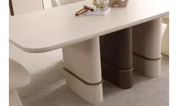 Edra (Krem) Modern Yemek Odası