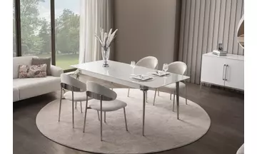 Bronz Modern Yemek Odası