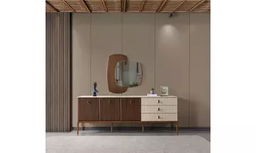 Brown Modern Yemek Odası