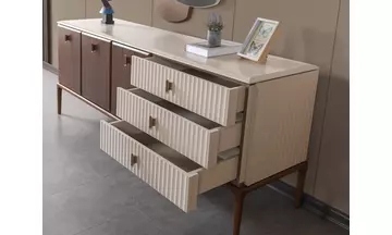 Brown Modern Yemek Odası