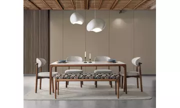 Brown Modern Yemek Odası