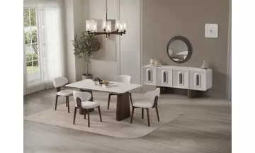 Dion Ceviz Modern Yemek Odası