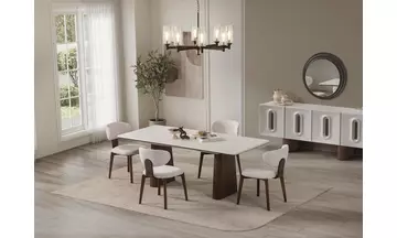 Dion Ceviz Modern Yemek Odası