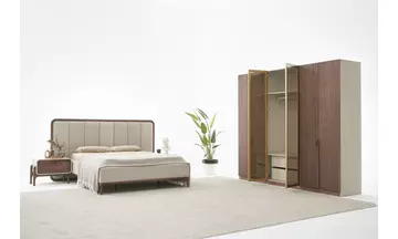 Soprano Ceviz Yatak Odası Takımı