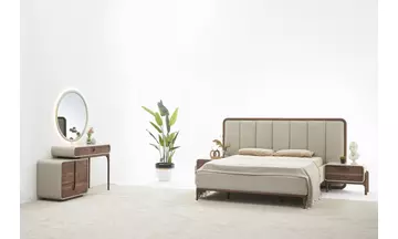 Soprano Ceviz Yatak Odası Takımı