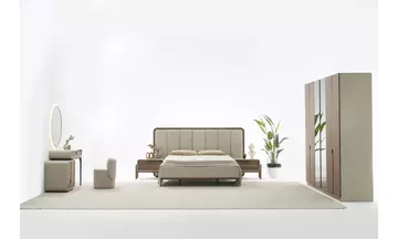 Soprano Ceviz Yatak Odası Takımı