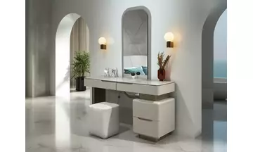 Venüs Krem Yatak Odası Takımı