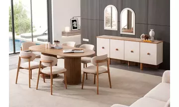 Soft Modern Yemek Odası Takımı