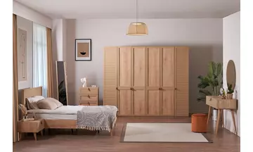 Eliza Ceviz Yatak Odası Takımı