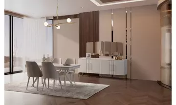 Perla Modern Yemek Odası Takımı
