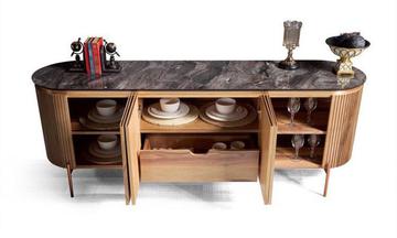 SETA SİYAH Yemek Odası Takımı