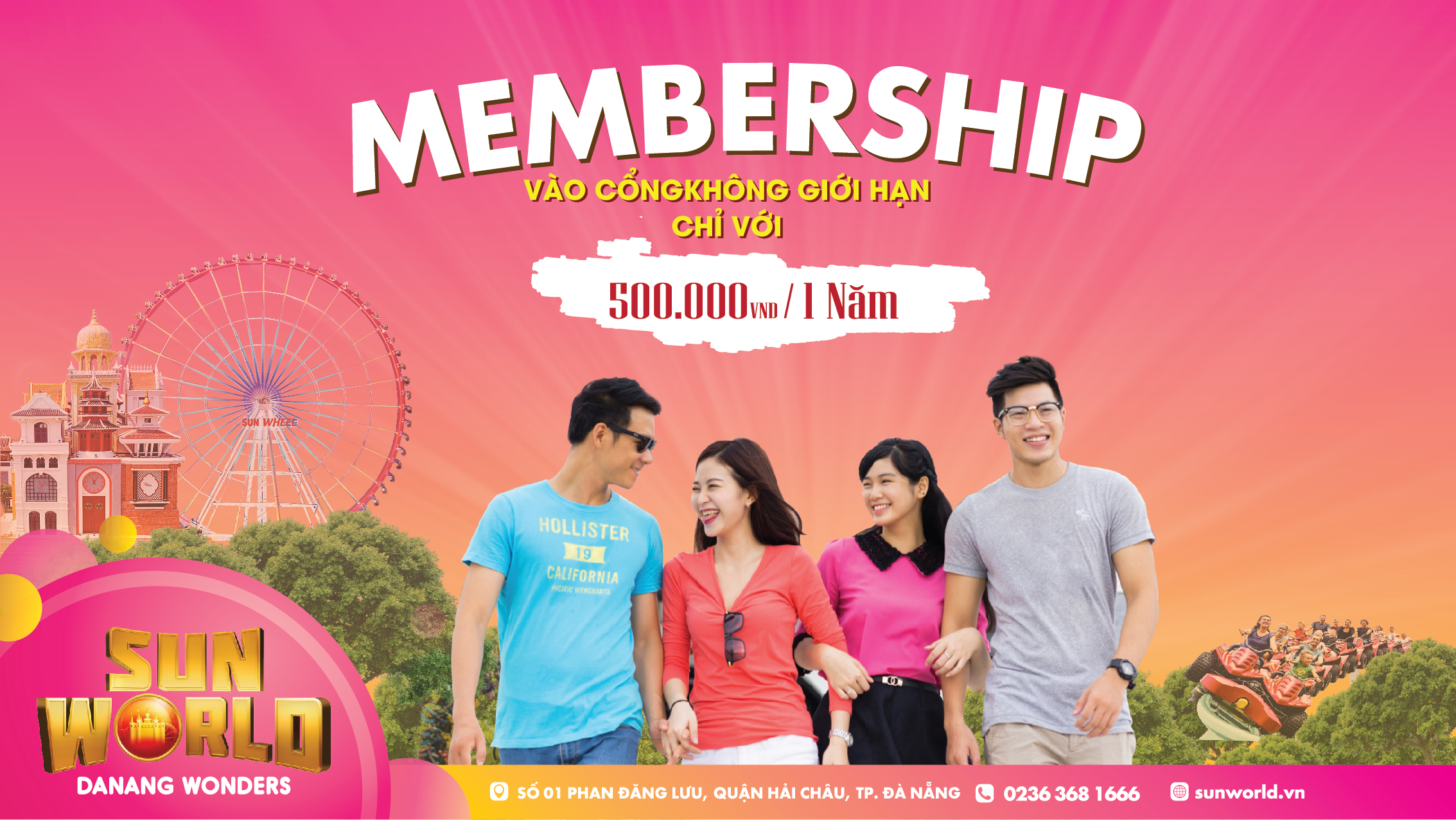 Thẻ Membership chỉ 500k/năm