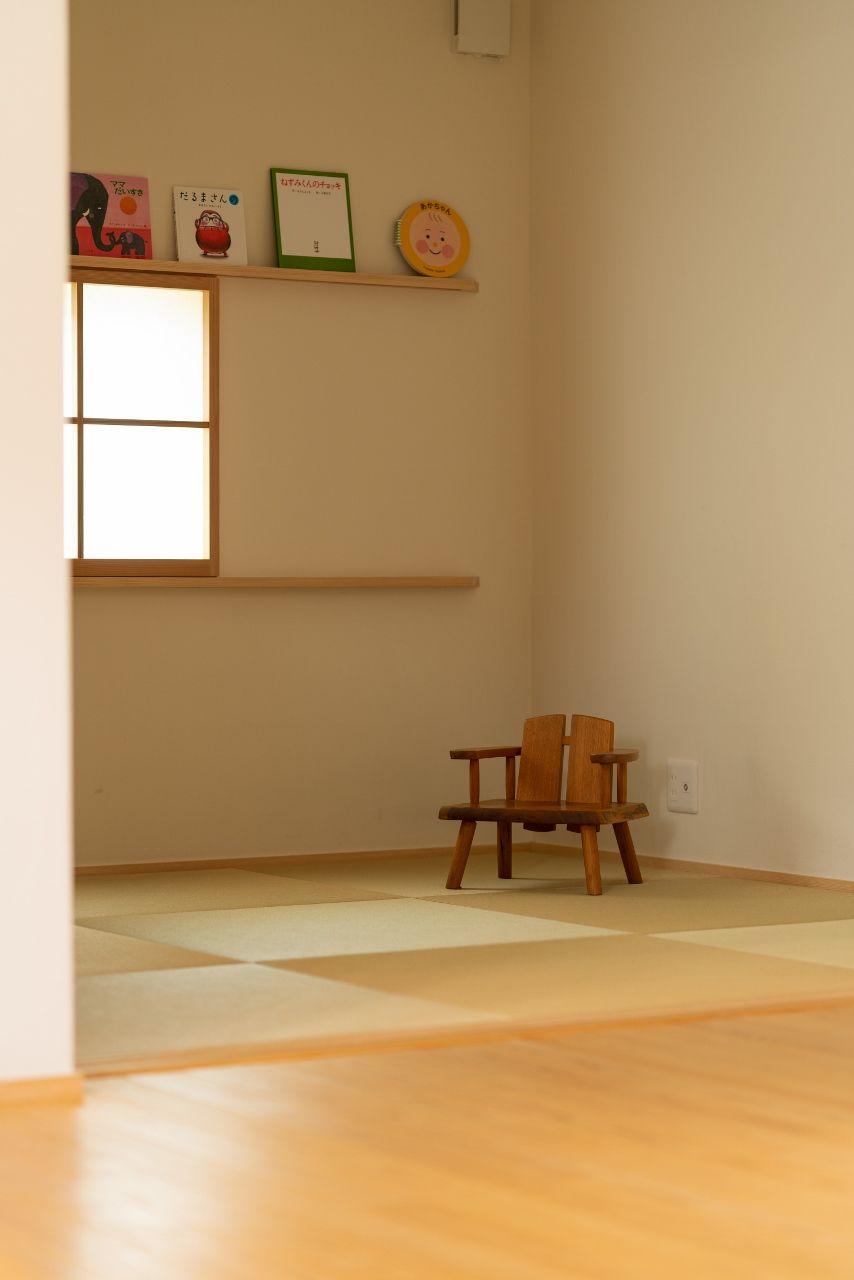 シンプル・ナチュラル・和風・和モダン・自然素材な居室の実例写真