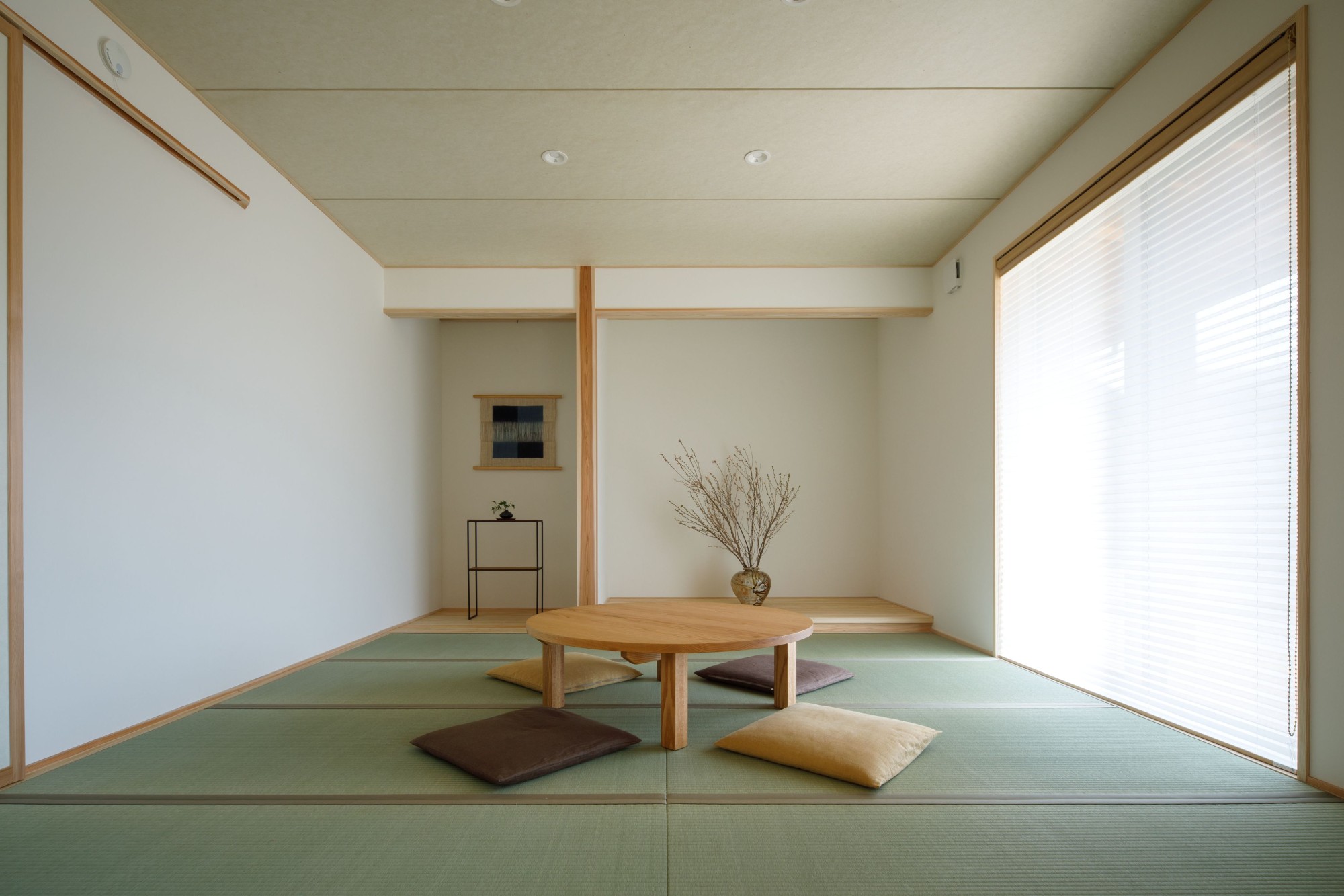 シンプル・ナチュラル・自然素材・和風・和モダンな居室の実例写真