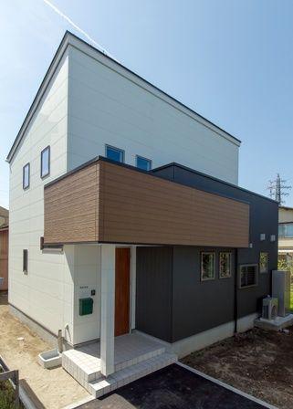 個性が光るコーディネートのゼロエネ住宅