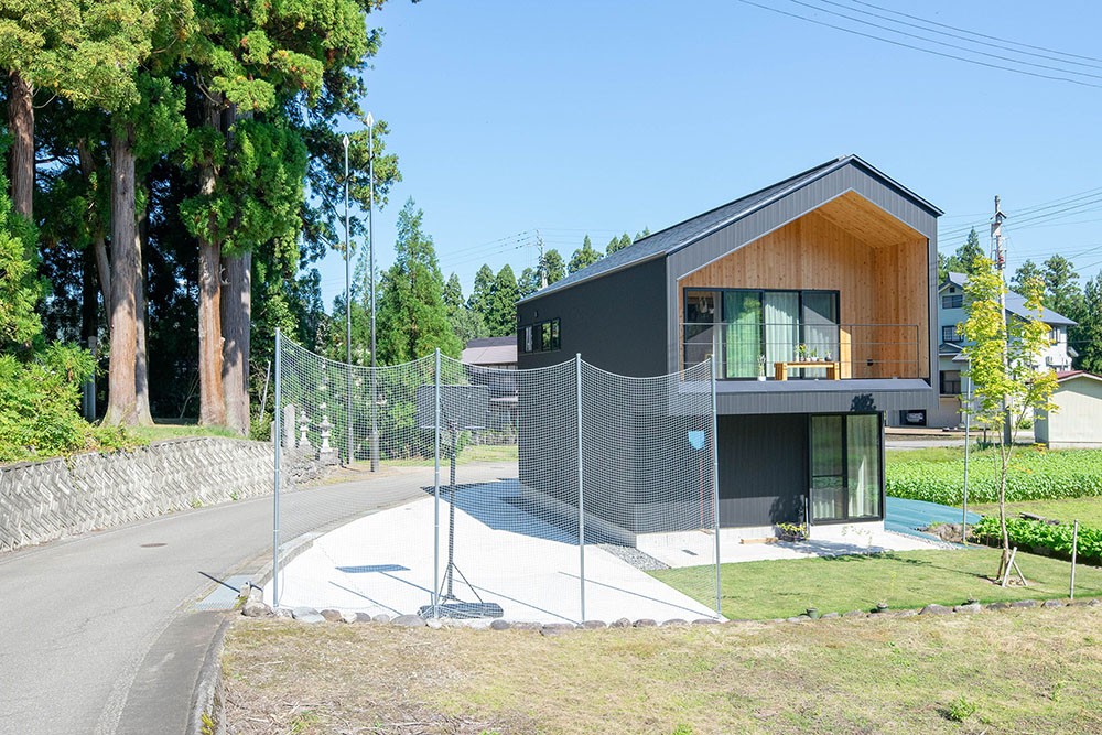 津南町駒返りの住宅