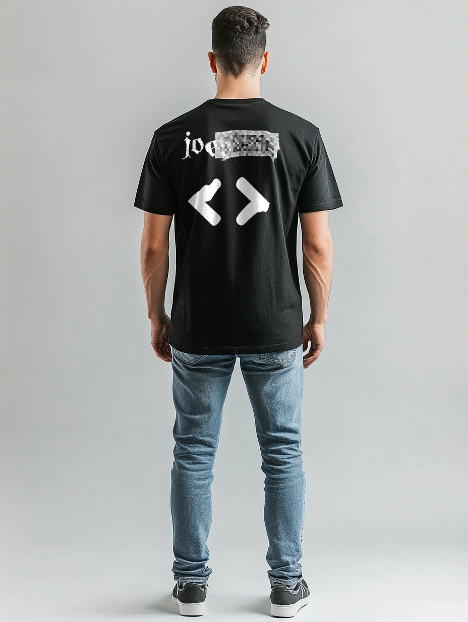 Personalized JOEY T-shirt with Digital Design