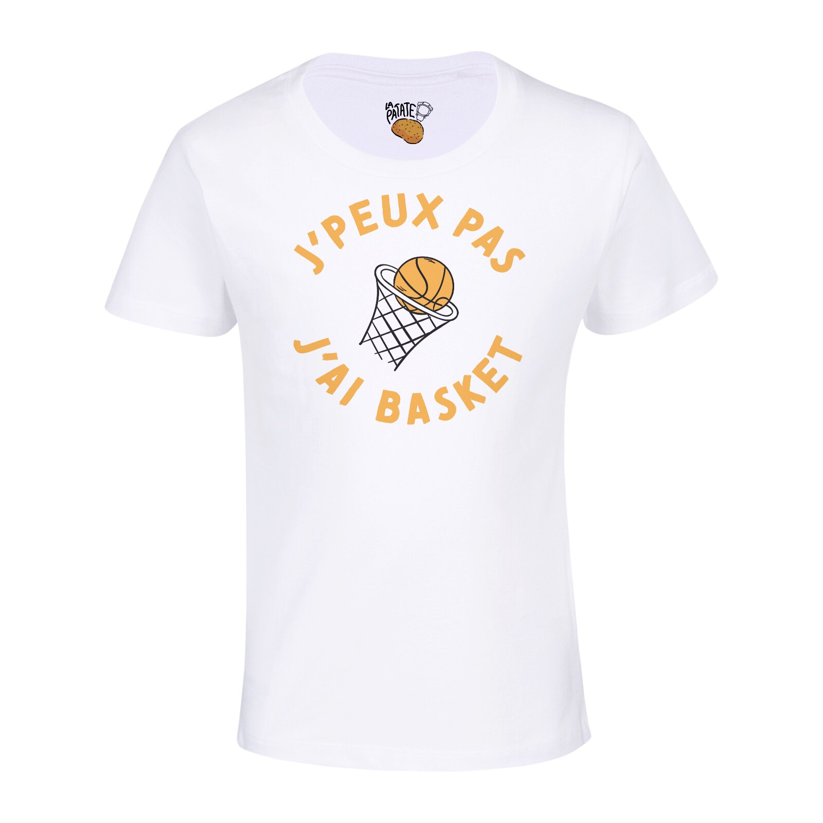 tee shirt j'peux pas j'ai basket