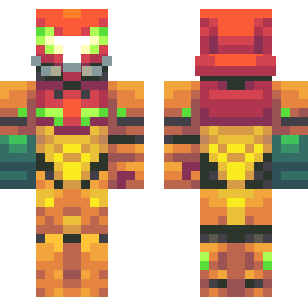 Autumn Harvest Wanderer Skin - Abstract Minecraft skin for Bedrock 1.21