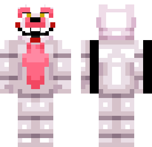 Pink Panda Warrior Skin - Abstract Minecraft skin for Bedrock 1.21