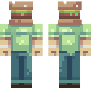 Verdant Explorer Scout Skin - Abstract Minecraft skin for Bedrock 1.21