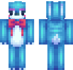 Frosty Penguin Gentleman Skin - Animals Minecraft skin for Bedrock 1.21