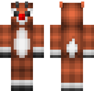 Russet Fox Warrior Skin - Animals Minecraft skin for Bedrock 1.21