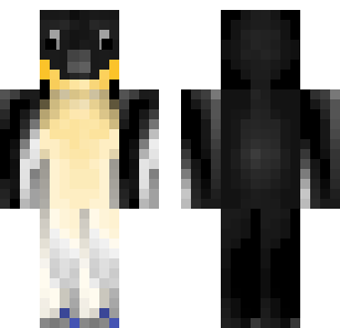 Shadow Penguin Warrior Skin - Animals Minecraft skin for Bedrock 1.21