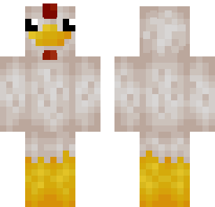 Golden Rooster Warrior Skin - Animals Minecraft skin for Bedrock 1.21