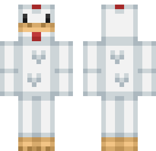 Arctic Chicken Farmer Skin - Animals Minecraft skin for Bedrock 1.21