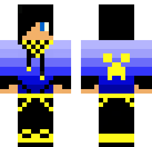 Ocean Knight Warrior Skin - Boys Minecraft skin for Bedrock 1.21