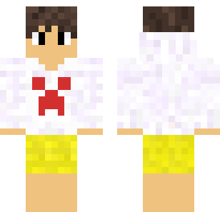 Crimson Chef Baker Skin - Boys Minecraft skin for Bedrock 1.21