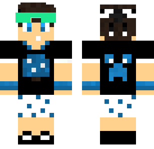 Azure Hoodie Detective Skin - Boys Minecraft skin for Bedrock 1.21
