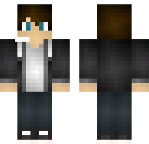 Corporate Shadow Executive Skin - Boys Minecraft skin for Bedrock 1.21