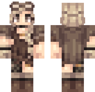 Rugged Forest Ranger Skin - Boys Minecraft skin for Bedrock 1.21