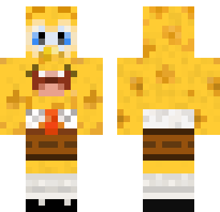 Golden Chef Baker Skin - Cartoon Minecraft skin for Bedrock 1.21
