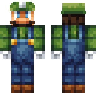 Green Army Soldier Skin - Cartoon Minecraft skin for Bedrock 1.21