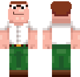 Village Farmer Steve Skin - Cartoon Minecraft skin for Bedrock 1.21
