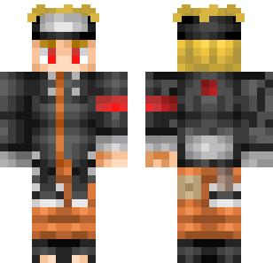 Shadow Miner Warrior Skin - Cartoon Minecraft skin for Bedrock 1.21