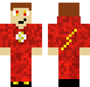 Crimson Hero Knight Skin - Cartoon Minecraft skin for Bedrock 1.21