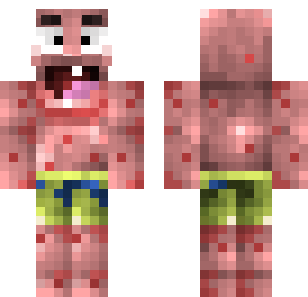 Crimson Zombie Warrior Skin - Cartoon Minecraft skin for Bedrock 1.21