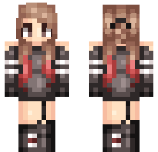 Burgundy Vest Adventurer Skin - Hero Minecraft skin for Bedrock 1.21