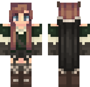 Forest Ranger Scout Skin - Hero Minecraft skin for Bedrock 1.21